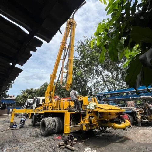 Sewa Pompa Beton Longboom